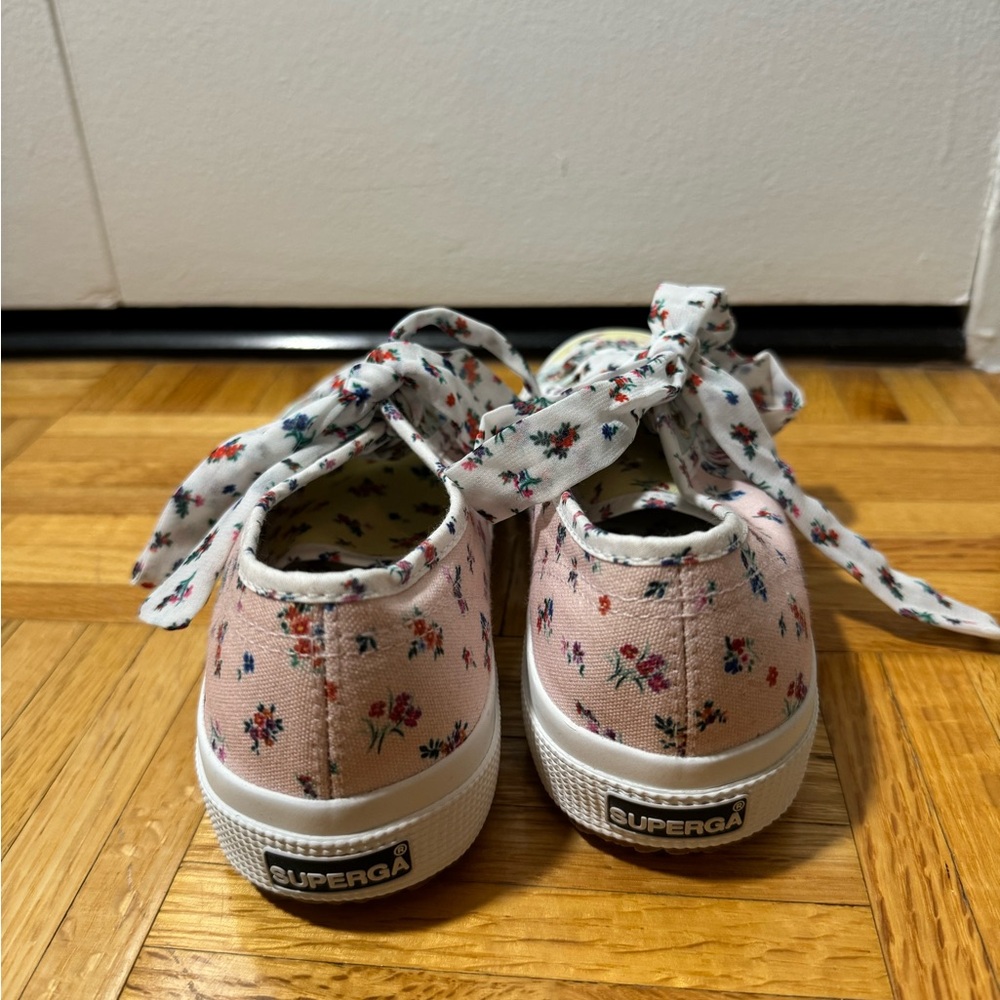 2750 FLORAL SNEAKER IN PINK FLORAL MIX - Picture 5 of 6